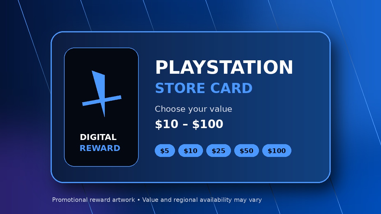 PlayStation Store Gift Card screenshot