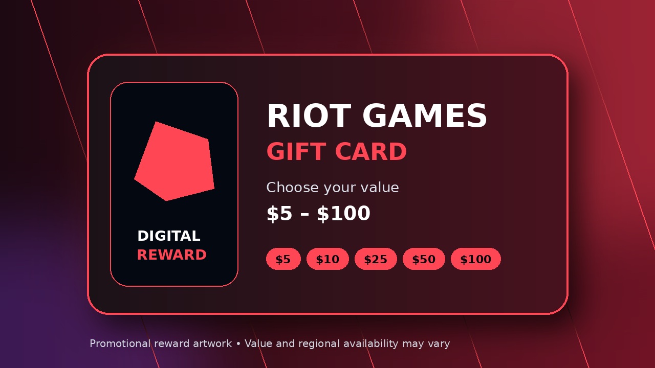 Riot Games Gift Card screenshot
