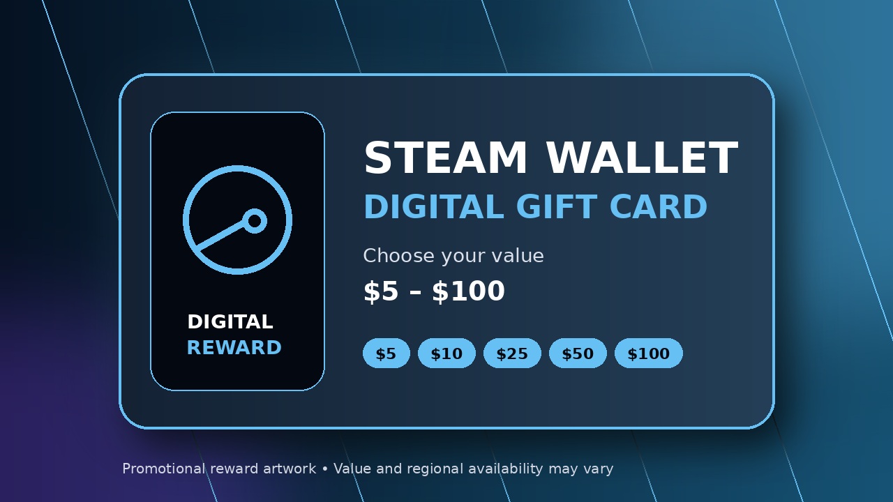 Steam Wallet Gift Card screenshot