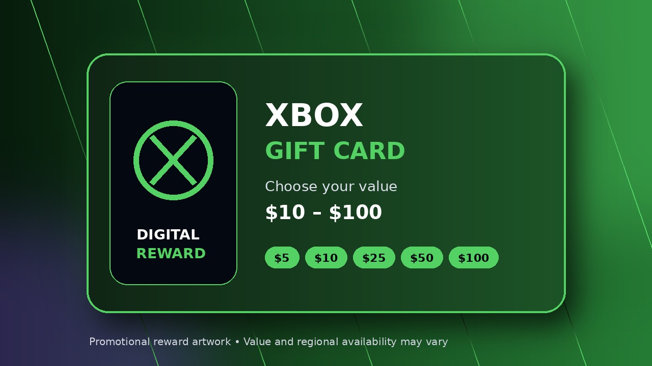 Xbox Gift Card screenshot